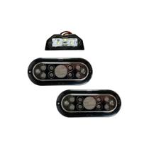 Lanterna De Led Com Luz De Placa