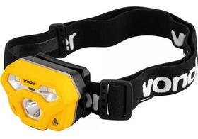 Lanterna De Led Para Cabeça Recarregável LCV400 Vonder Luz projetada dispersada sensor de movimento
