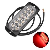 LANTERNA DE LED PARA SINALIZAÇÃO ESTROBO 18W Cor da Iluminação VERMELHA