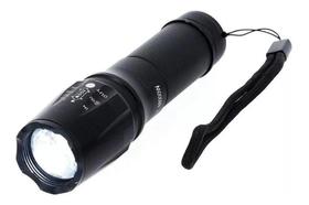 Lanterna de led profissional lk-x900 com sinalizador