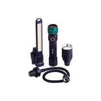 Lanterna de Led Recarregável 350 Lúmens 3 em 1 - ST90736 - Sata Lanterna de Led Recarregável 350 Lúmens 3 em 1 - ST90736 - Sata