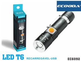 Lanterna de LED Recarregável USB