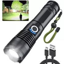 Lanterna De Led Resistente Militar Tática T9 Alpinista Camping Sitio Fazenda Pesca Segurança