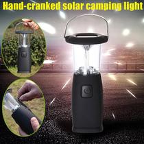 Lanterna de luz LED Solar Hand-up Crank Dynamo, 6 LED Lanterna de luz LED Solar Hand-up Crank Dynamo, 6 LED