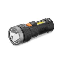 Lanterna de Mão 100 Lúmens Recarregável Multifunções USB Átrio ES443