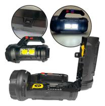 Lanterna de Mão Multifuncional com Kit de Ferramentas e Luz LED