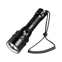 Lanterna De Mergulho À Prova d'Água IP68 De Alta Potência Luz De Mergulho Profissional Bateria 18650