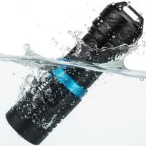 Lanterna de Mergulho Caça Submarina Potente com Regulagem de Foco Bateria 26650 Longa Duração H3