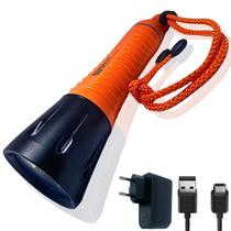 Lanterna De Mergulho F12 Pro 120 Metros Fitech Inton Ip68