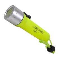 Lanterna de mergulho meratica zoom led cree profissional prova dágua caça scuba - Represent