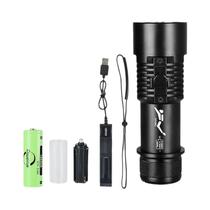 Lanterna De Mergulho Profissional XHP 160 À Prova d'Água De Alta Potência IPX8 Luz Subaquática Para Lanterna De Mergulho Profissional XHP 160 À Prova d'Água De Alta Potência IPX8 Luz Subaquática Para