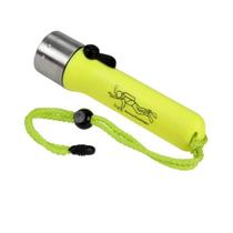 Lanterna de Mergulho Resistente Recarregável - Professional Flashlight for diving 180LM e 3w