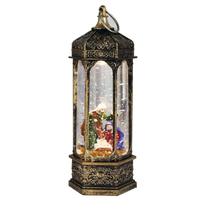 Lanterna de Natal Castiçal Lâmpada Night Light Velho Boneco de Neve Decoração Night Light Desktop Ornamento Enfeite de Natal 90ml