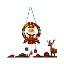 Lanterna De Natal Com Papai Noel, Boneco De Neve E Rena, Luz Noturna, Decorações De Natal, Presente