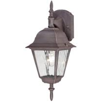 Lanterna de parede exterior Westinghouse Rust Patina Cast Alumínio