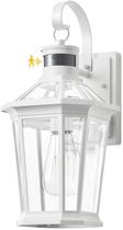 Lanterna de parede externa VIANIS Motion Sensor de Alumínio Branco Lanterna de parede externa VIANIS Motion Sensor de Alumínio Branco