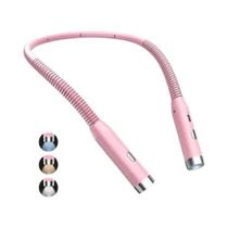 Lanterna De Pescoço LED Portátil Recarregável Com 3 Modos, Luminária De Leitura, Lanterna Inovadora,
