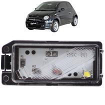 Lanterna De Placa Com LED Conector Quadrado Fiat 500 2012 em diante Direito