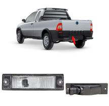 Lanterna de Placa com Soquete Cristal lado esquerdo Strada 2008 a 2012