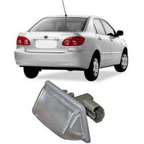 Lanterna de Placa Corolla/Fielder 2003/2008 c/Soquete Esquerda