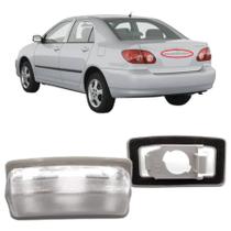Lanterna de Placa Corolla Fielder 2003 a 2008 Sem Soquete Lado Esquerdo (Motorista)