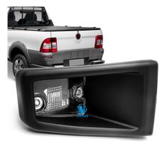 Lanterna de Placa Fiat Strada 08/... - Direito (Passageiro) c/ soquete