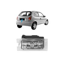 Lanterna de Placa Sem Soquete Sem Lâmpada Celta 2001 a 2006 e Prisma 2007 a 2012