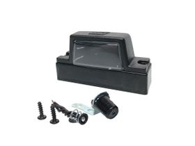 Lanterna de Placa Universal Carretinha Reboque GF LANTERNAS Plastico Com Soquete