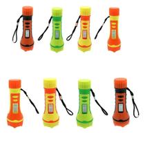 Lanterna De Plastico Com 1 Led A Bateria