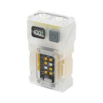 Lanterna De Trabalho COB Ajustável Com Duas Cabeças, USB Tipo C, 5 Modos, Leve, À Prova d'Água IP45,