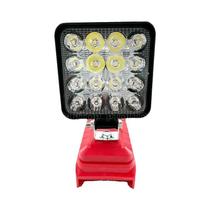Lanterna De Trabalho LED Portátil De 3 Polegadas Para Bateria De Íon De Lítio Milwaukee 18V, Luz De