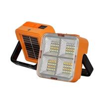 Lanterna De Trabalho LED Solar Recarregável Portátil Para Exterior Com Bateria De 1200mAh Para