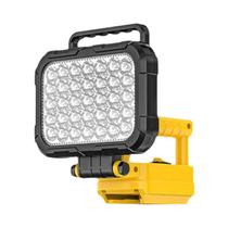 Lanterna De Trabalho Portátil LED 18V 20V Com Portas USB Duplas Para Bateria Li-ion Dewalt Lanterna De Trabalho Portátil LED 18V 20V Com Portas USB Duplas Para Bateria Li-ion Dewalt