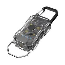 Lanterna De Trabalho Recarregável COB Com Chaveiro, Super Brilhante, Mini Lanterna Portátil Para