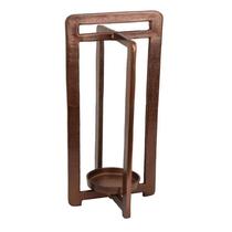 Lanterna de vela Benzara Eya 53cm Copper Metal Modern Lanterna de vela Benzara Eya 53cm Copper Metal Modern