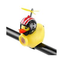 Lanterna Decorativa Elétrica Para Bicicleta Em Forma De Pato Amarelo E Libélula, Luzes De Corrida