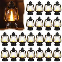 Lanterna decorativa Ferraycle Mini Lanterna 9x15cm preta (24 unidades)