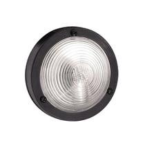 Lanterna Degrau Base Reta Cristal Aro Preto e Soquete Lanterna Degrau Base Reta Cristal Aro Preto e Soquete