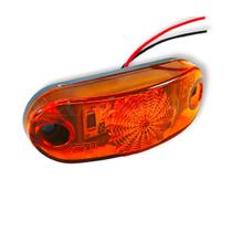 Lanterna Delimitadora Carreta LED - Âmbar / Laranja - 12V / 24V