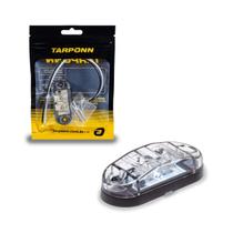 Lanterna Delimitadora Lateral Branca Carreta Caminhão 12/24V