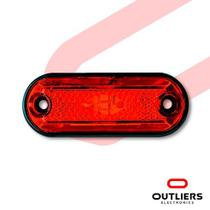Lanterna Delimitadora Luz de Led Lateral Carreta Caminhão 3leds - OUTLIERS