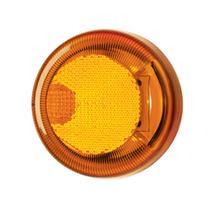 Lanterna Delivery Led Amarelo Direcional Delimitadora Lente Acrilico Conector - PRADOLUX