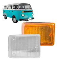 Lanterna dianteira kombi clipper ambar/cristal