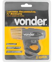 Lanterna Dianteira para Bicicleta Vonder LED Recarregável