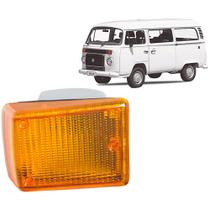Lanterna Dianteira Pisca Perua Kombi Cliper 76/16 Le Amarelo