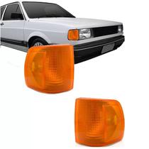 Lanterna Dianteira Pisca Volkswagen Gol Voyage Parati Saveiro 1000 1991 a 1994 Ambar Lado Direito