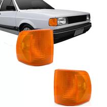 Lanterna Dianteira Pisca Volkswagen Gol Voyage Parati Saveiro 1000 1991 a 1994 Ambar Lado Esquerdo