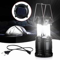 Lanterna e Lampião Solar Recarregável Camping - Luatek