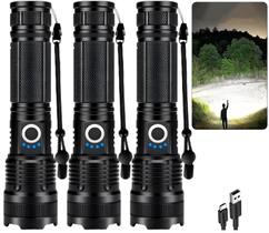 Lanterna ECLINCO Kit com 3 Unidades 99.000 lm LED à Prova dÁgua Lanterna ECLINCO Kit com 3 Unidades 99.000 lm LED à Prova dÁgua