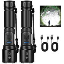 Lanterna ECLINCO Recarregável 990000 Lumens Kit com 3 Unidades